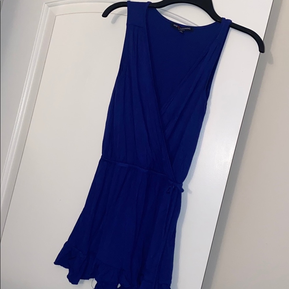 Blue romper